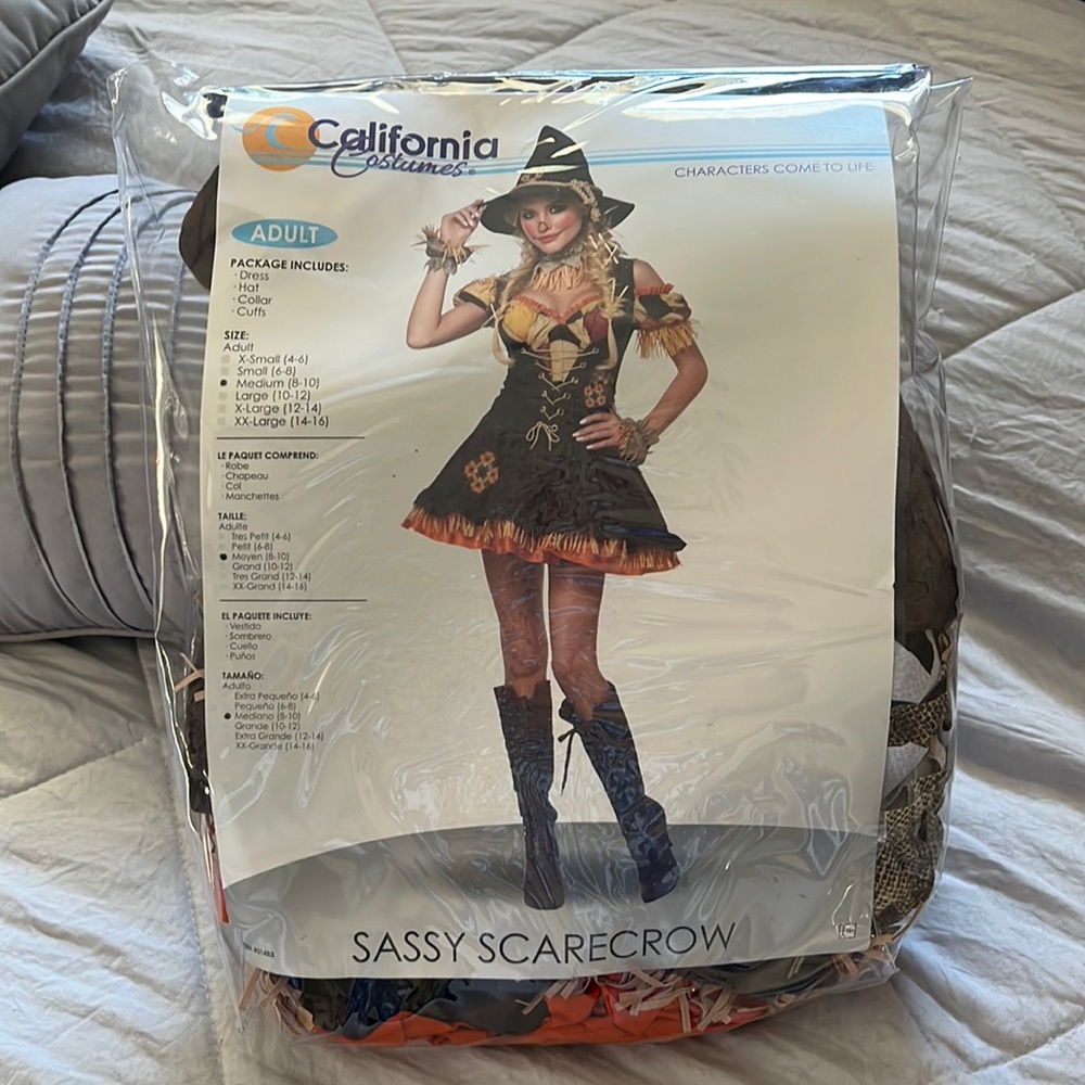 Sassy Scarecrow Halloween Costume